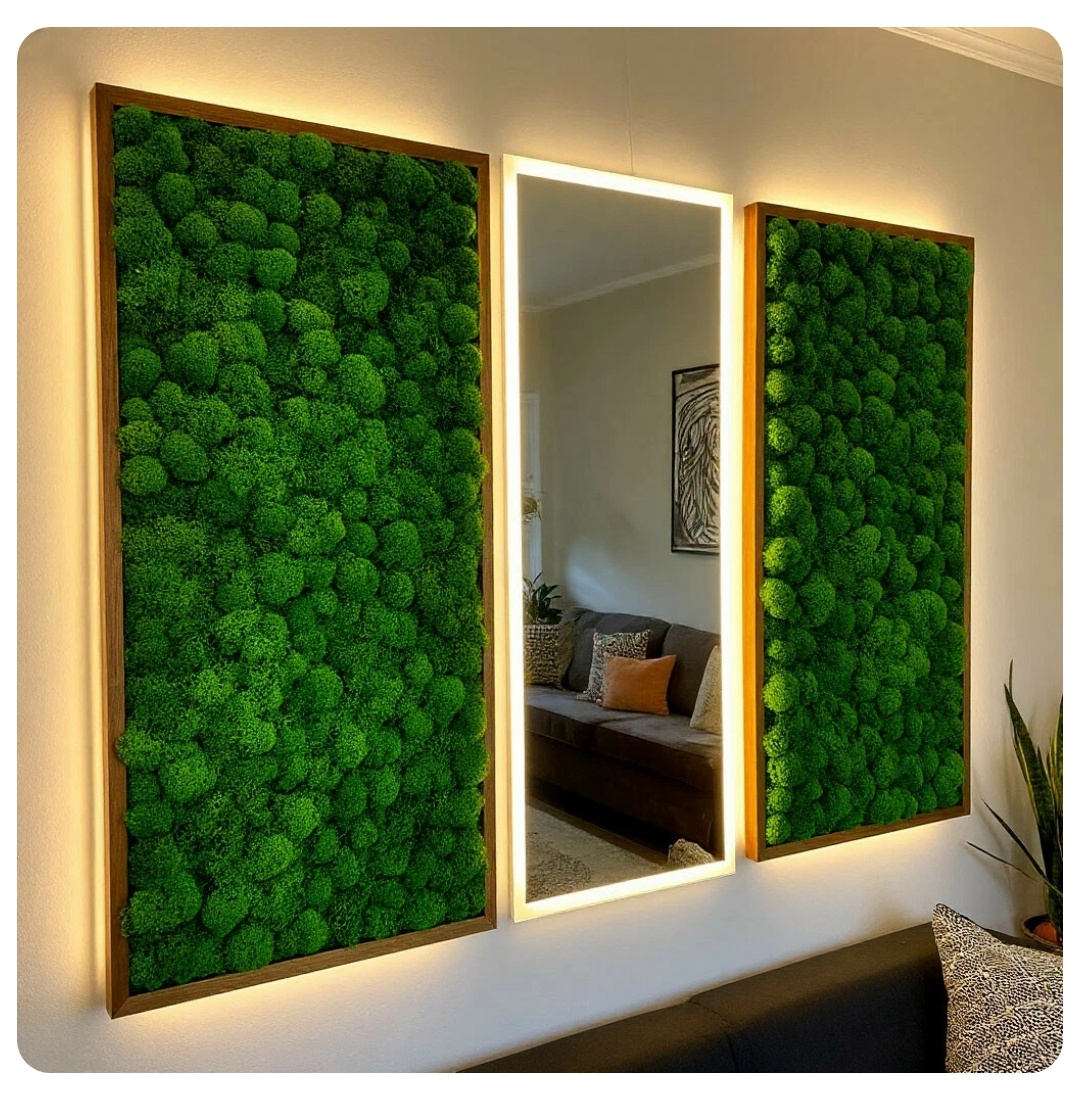 Панно из стабилизированного ягеля