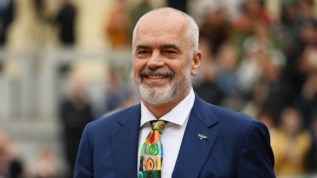    Премьер-министр Албании Эди Рама на саммите Европейского политического сообщества / Фото: Стрингер / РИА Новости