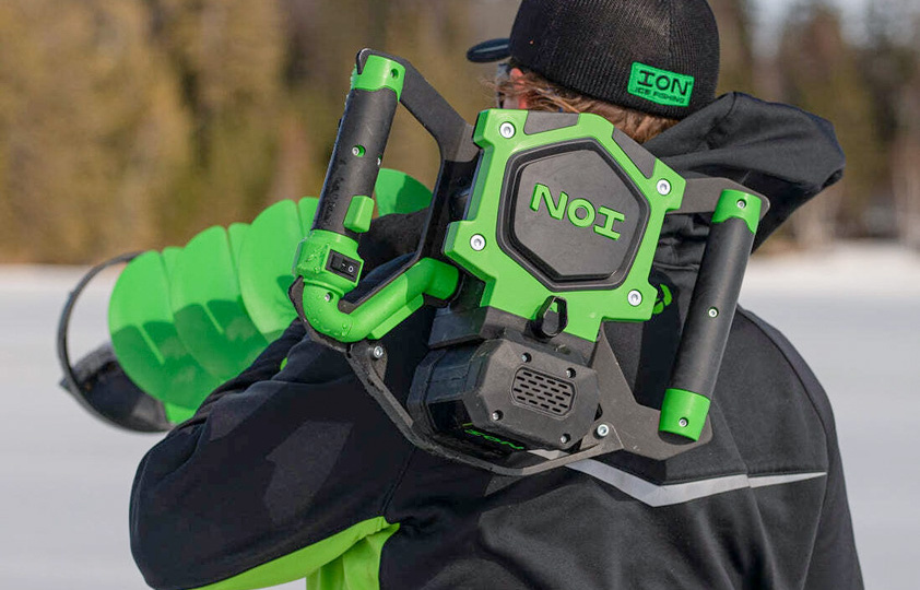 Самые крутые электрические ледобуры для зимней рыбной ловли ION