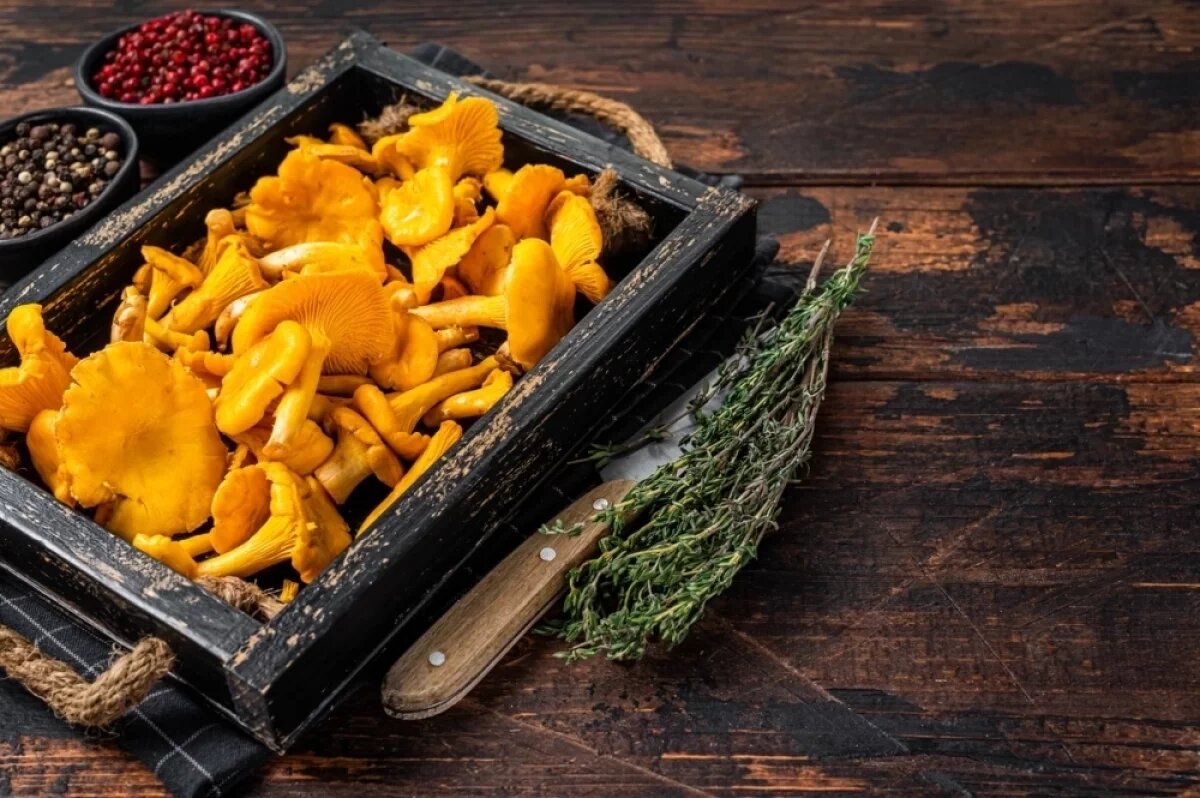    Лисички могут выступить компонентом множества блюд.