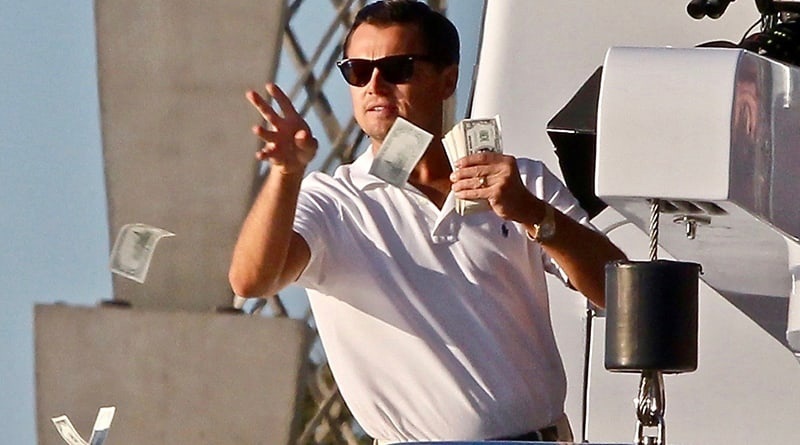 Кадр из фильма "Волк с Уолл-стрит"