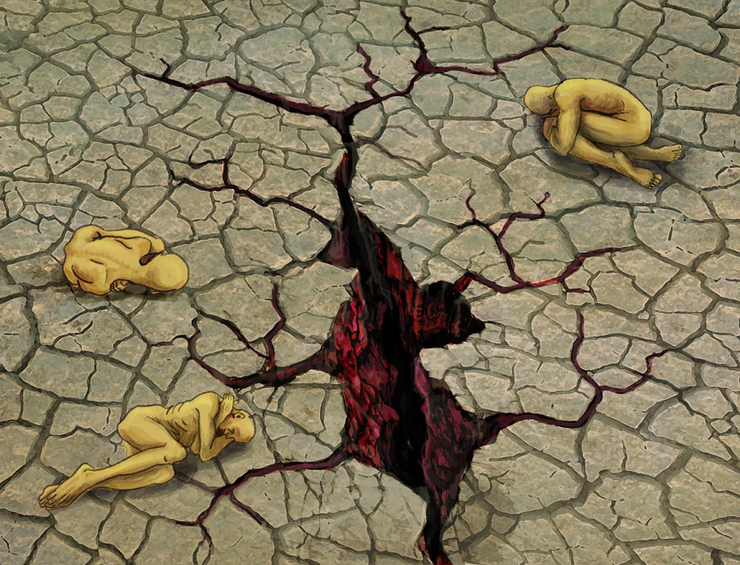 Лишенные питания и кислорода нейроны после ишемического инсульта обречены на гибель, если не вмешаться как можно быстрее после первых симптомов и не восстановить кровоток в поврежденной области.

иллюстрация Елены Беловой