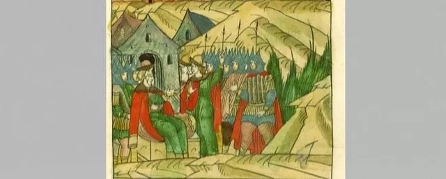 © Фото
Михаил Борисович Тверской. Миниатюра "Лицевого свода", XVI век