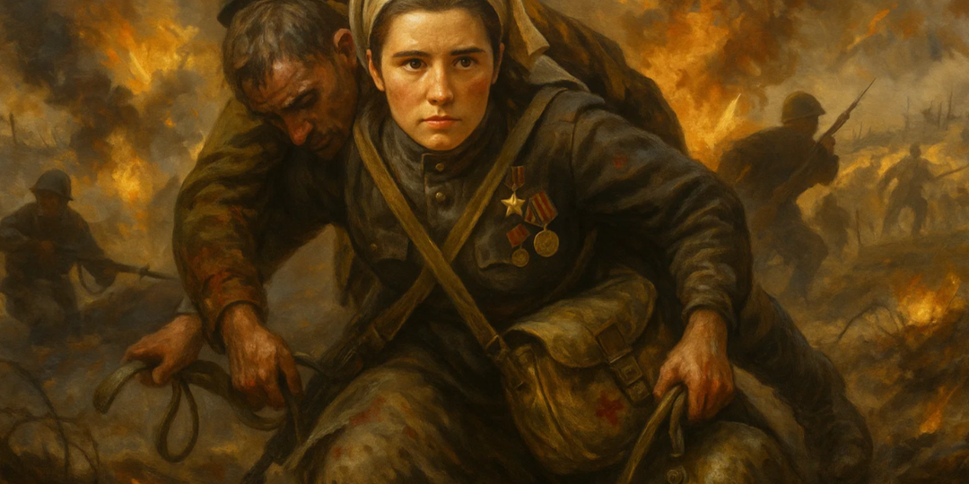 "За один день вынесла на себе 40 человек". О невероятном подвиге Марии Шкарлетовой, совершенном под огнём