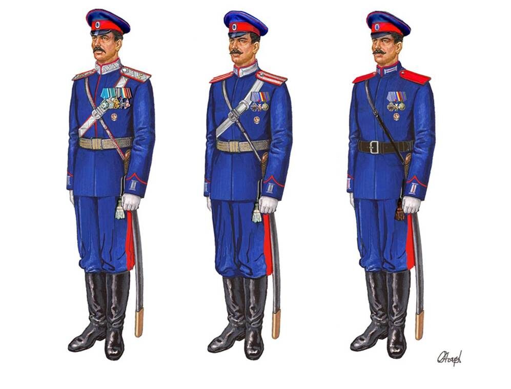 Особо парадная форма одежды  воротник со стойкой