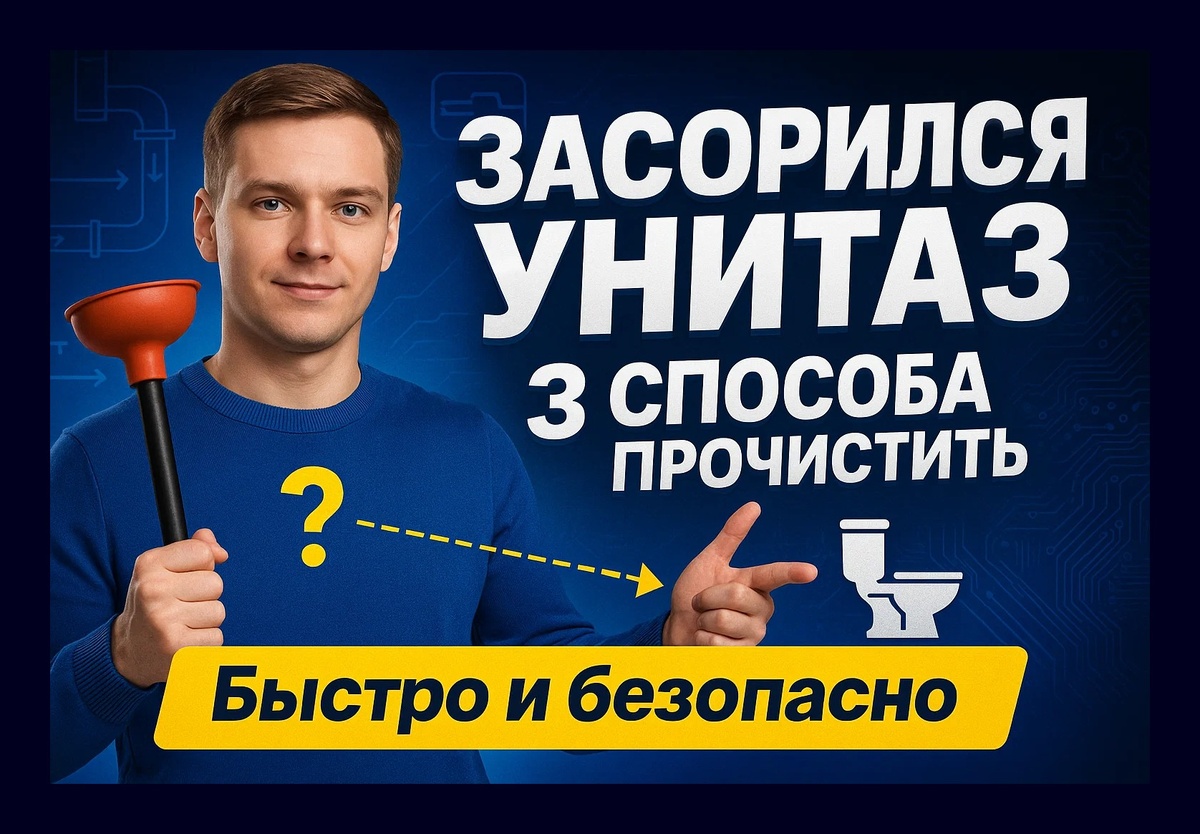 помогаем чинить унитаз - в статье ниже