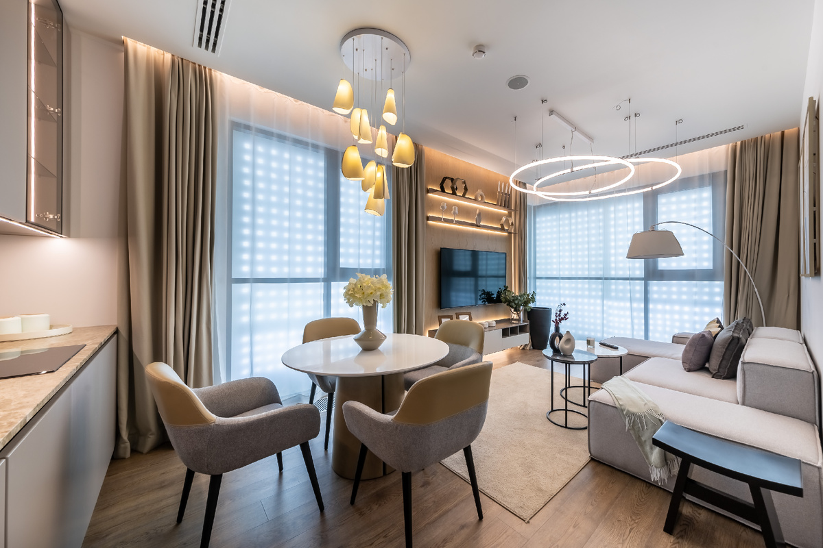 Шоурум в офисе продаж жилого квартала LIFE Варшавская