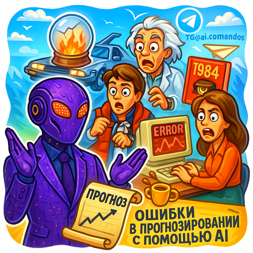    `5 фатальных ошибок в AI-прогнозировании, которые убивают ваш бюджет и репутацию` Дмитрий Попов | Comandos.ai
