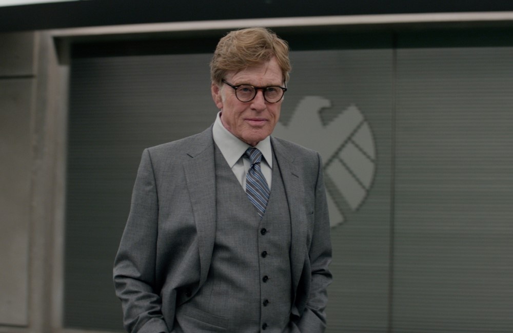     Роберт Редфорд, кадр из фильма «Первый мститель: Другая война» (2014)