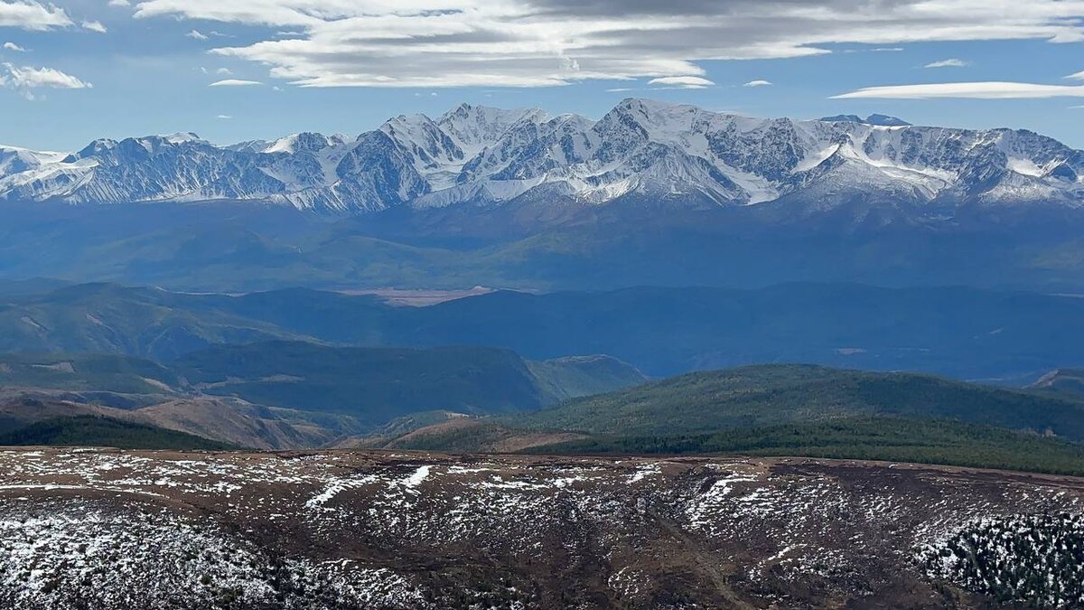 Вид на СЧХ со смотровой у Акташского ретранслятора.
