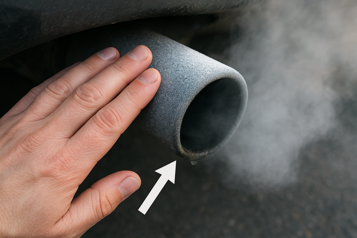 Выхлопная труба.