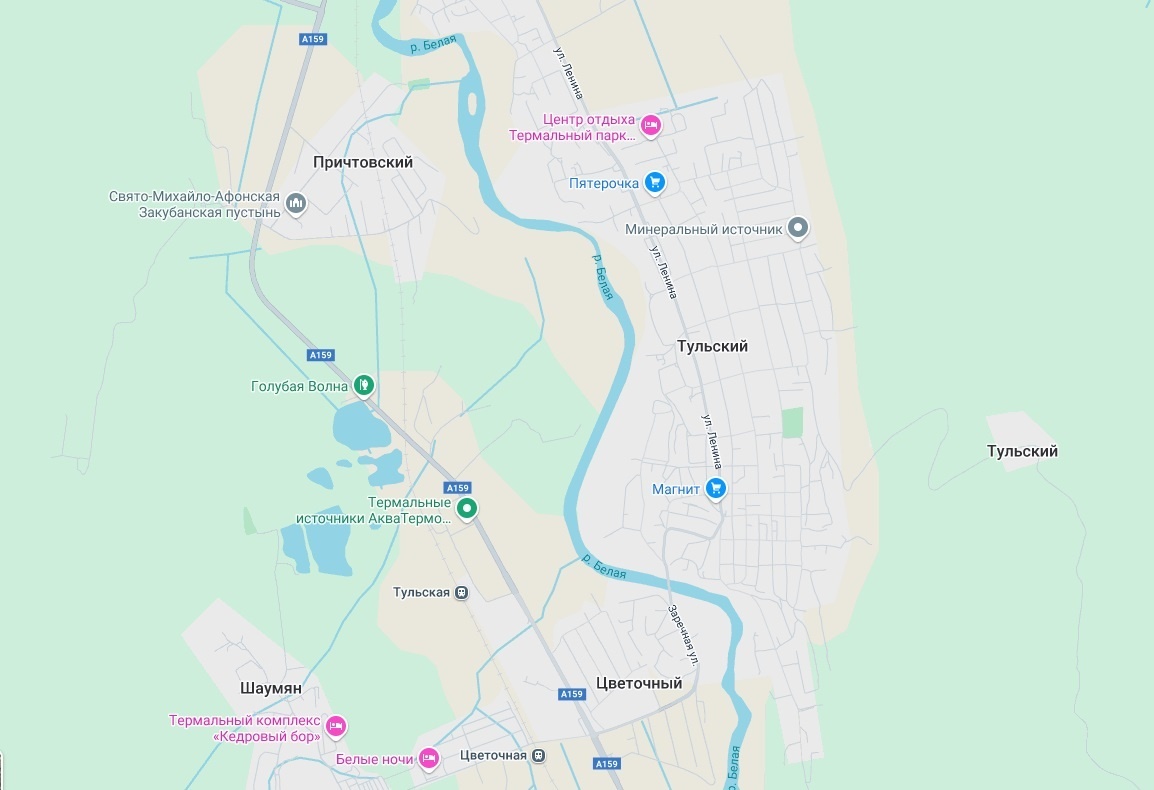 Поселок Тульский Майкопского района Республики Адыгея