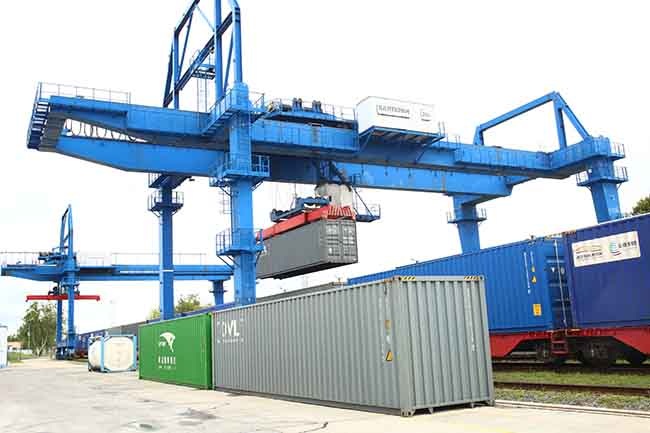 Китайские контейнеры на предприятии «Брестгрузтранслогистик»