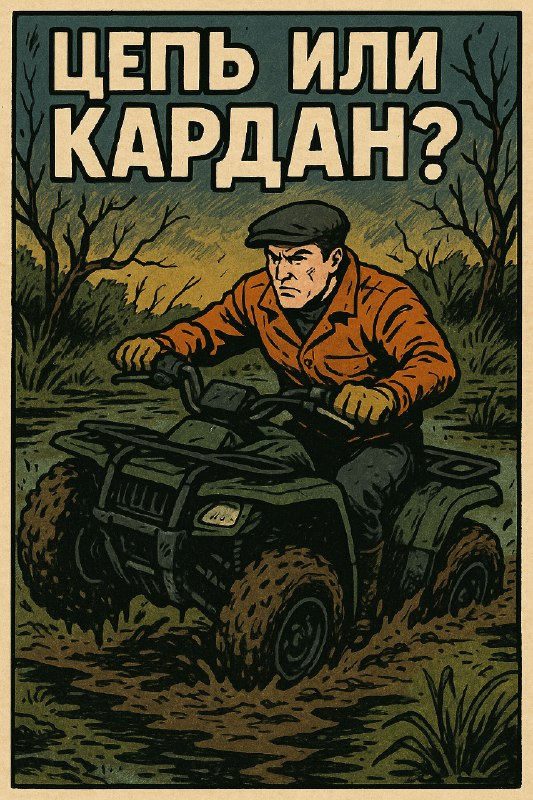 Кардан или цепь для квадроцикла