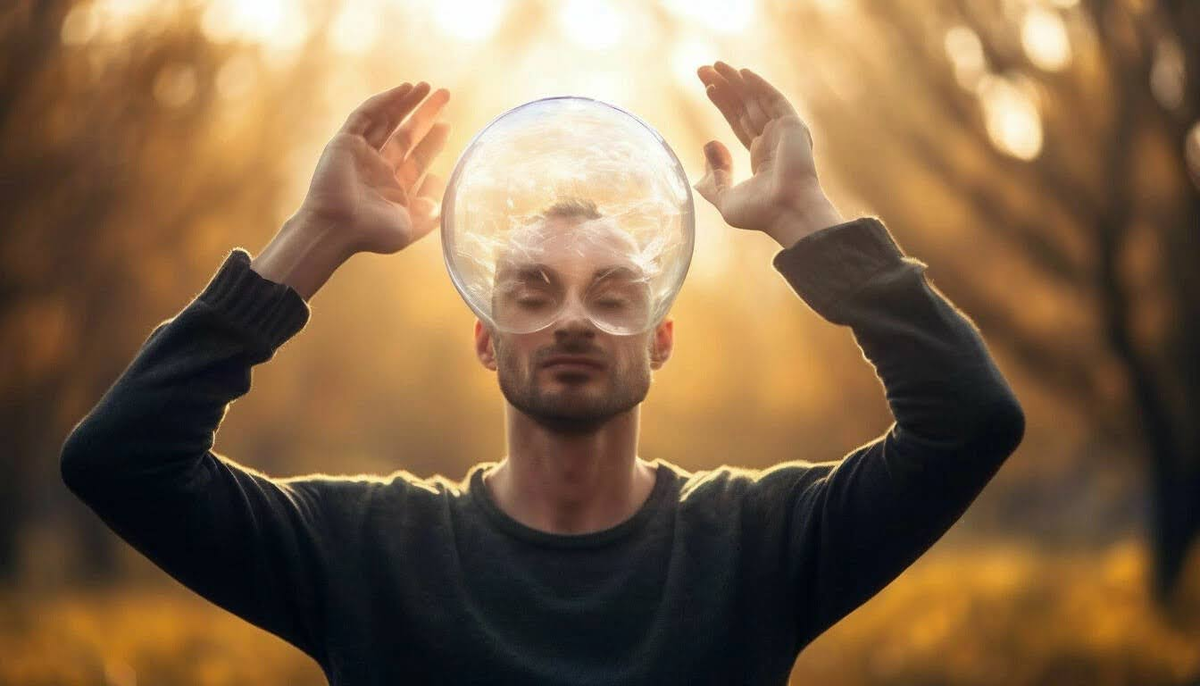 Наполнение энергией с помощью энергетического шара