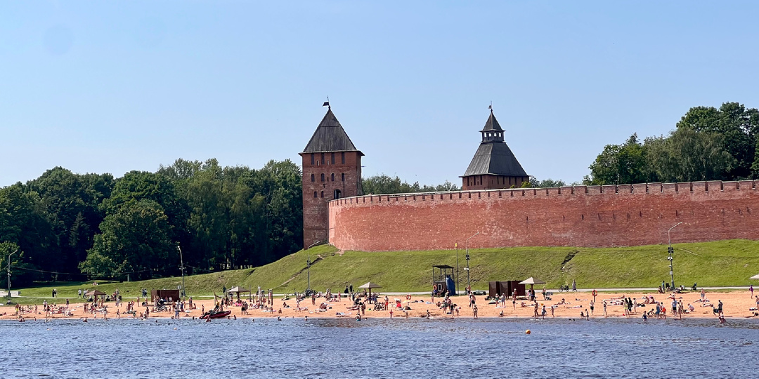 Великий Новгород летом или зимой, сравниваю впечатления