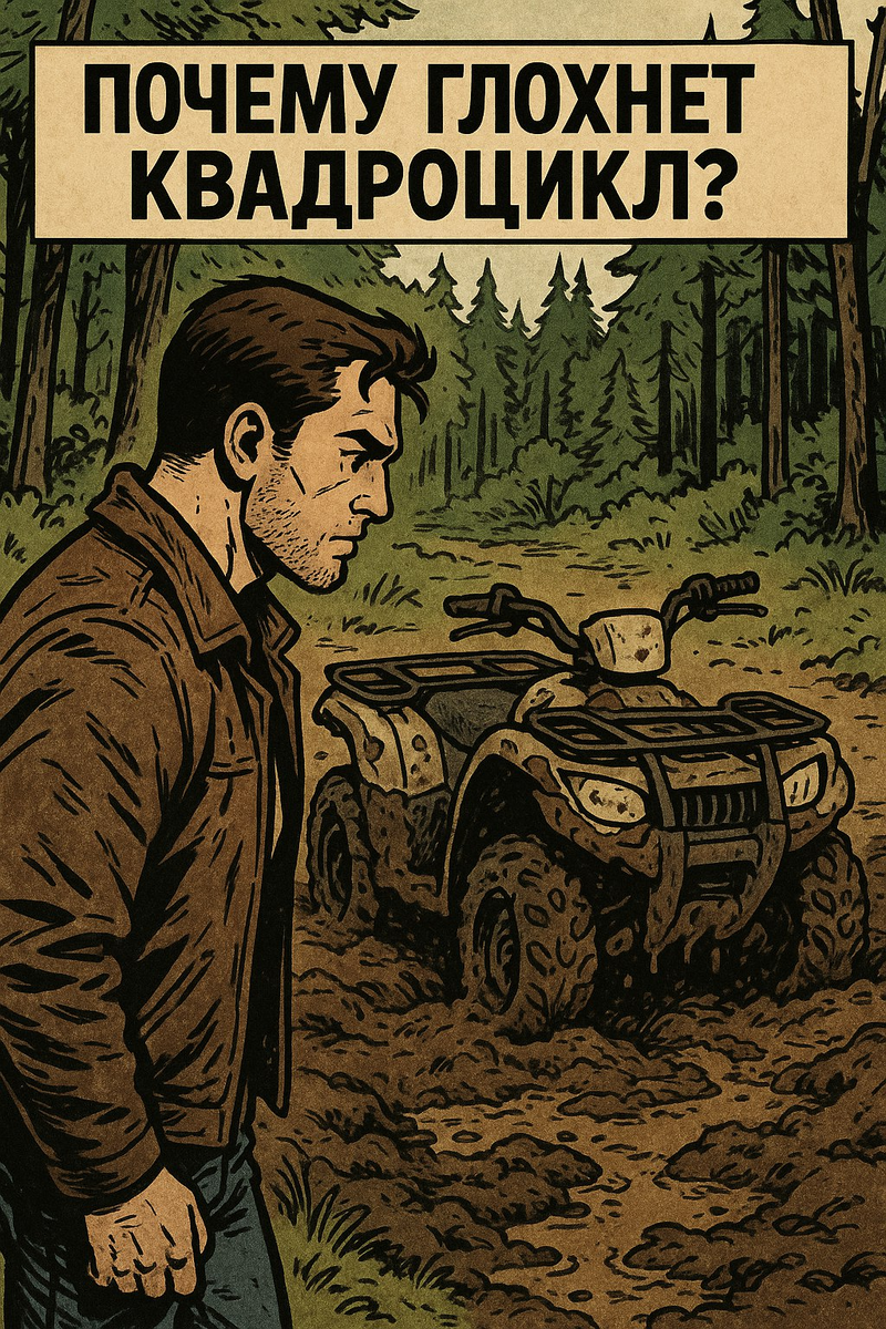 Почему квадроцикл глохнет на ходу