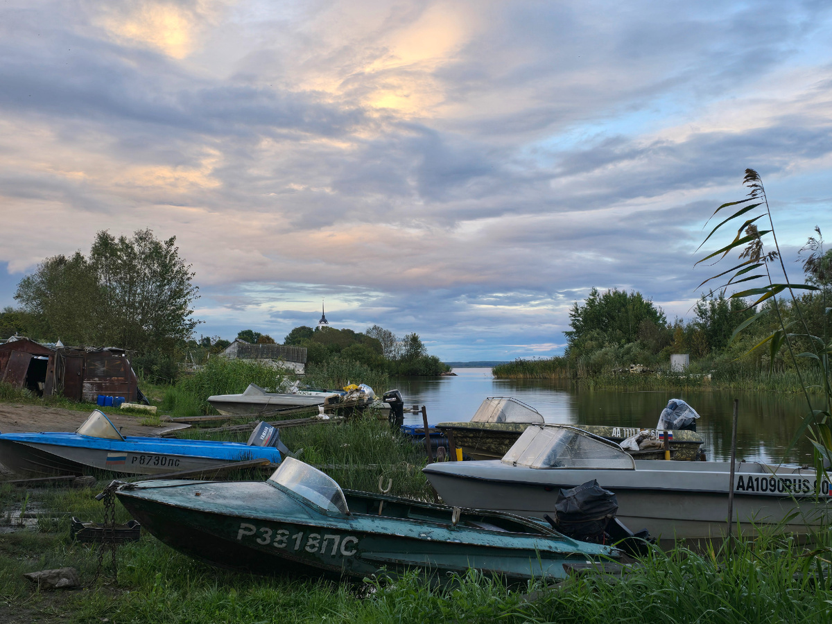 Деревня Остров Залит (Талабск), Псковское озеро