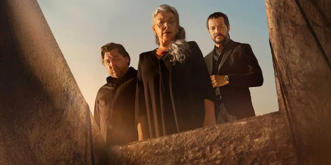 постер к сериалу "Две могилы".