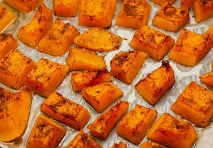 Тыква в духовке: кусочками, с мёдом