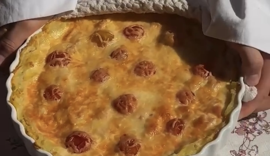 Пирог без теста для самых ленивых