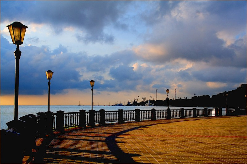 Таганрог вечерний. Фото автора