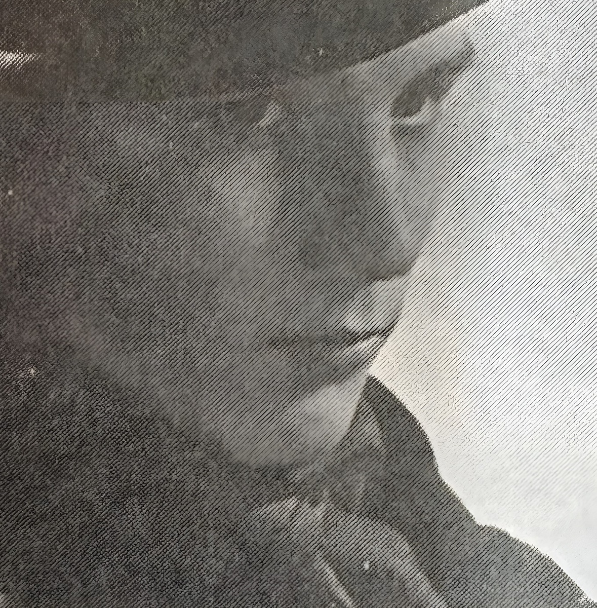 В раздумьях. 1945 год.