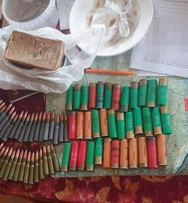 Изьятые патроны