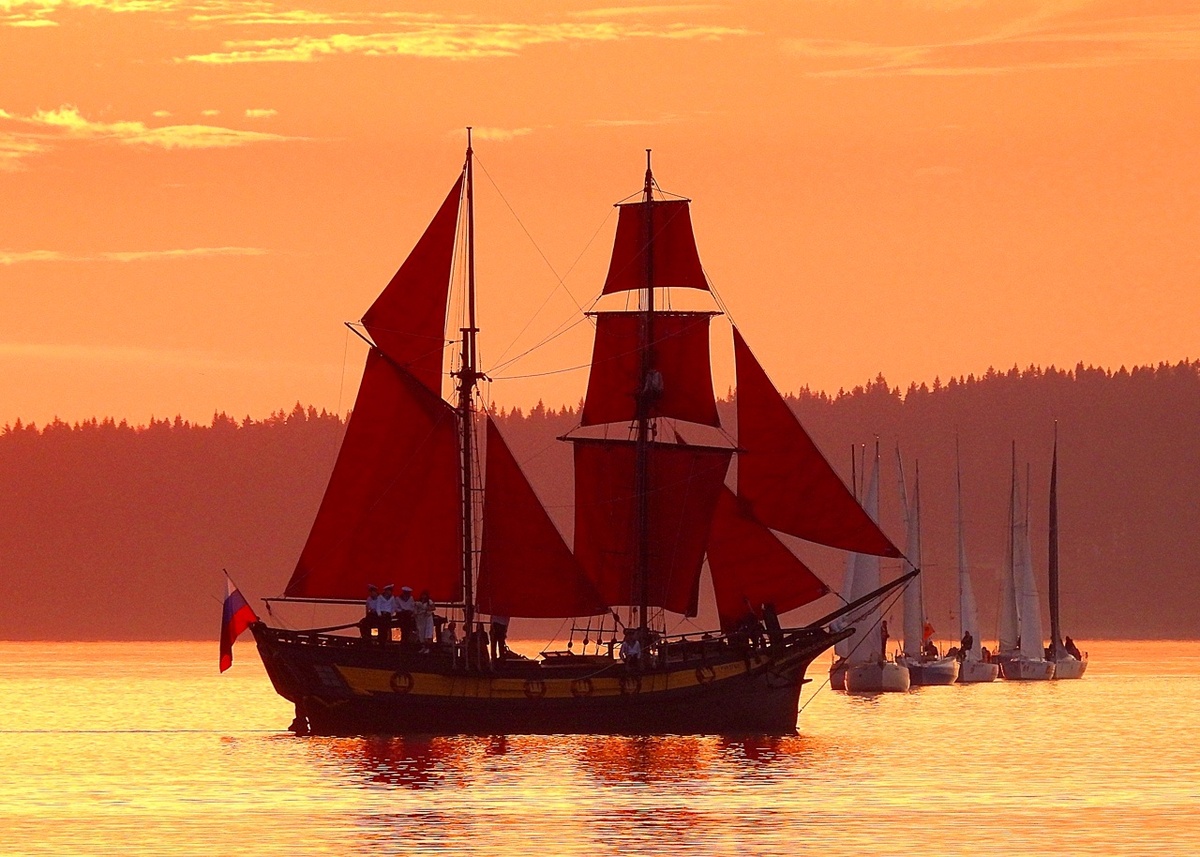 Морской фестиваль «Алые паруса над Онего». Автор фото: Вартан Цатурян. Источник: vk.com/sea_fest_onego