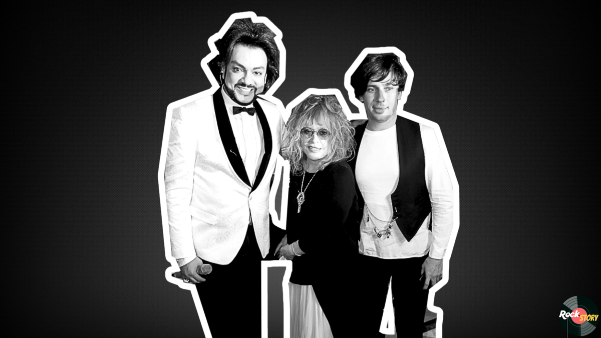 На фотографии: Филипп Киркоров, Алла Пугачёва и какой то паренек