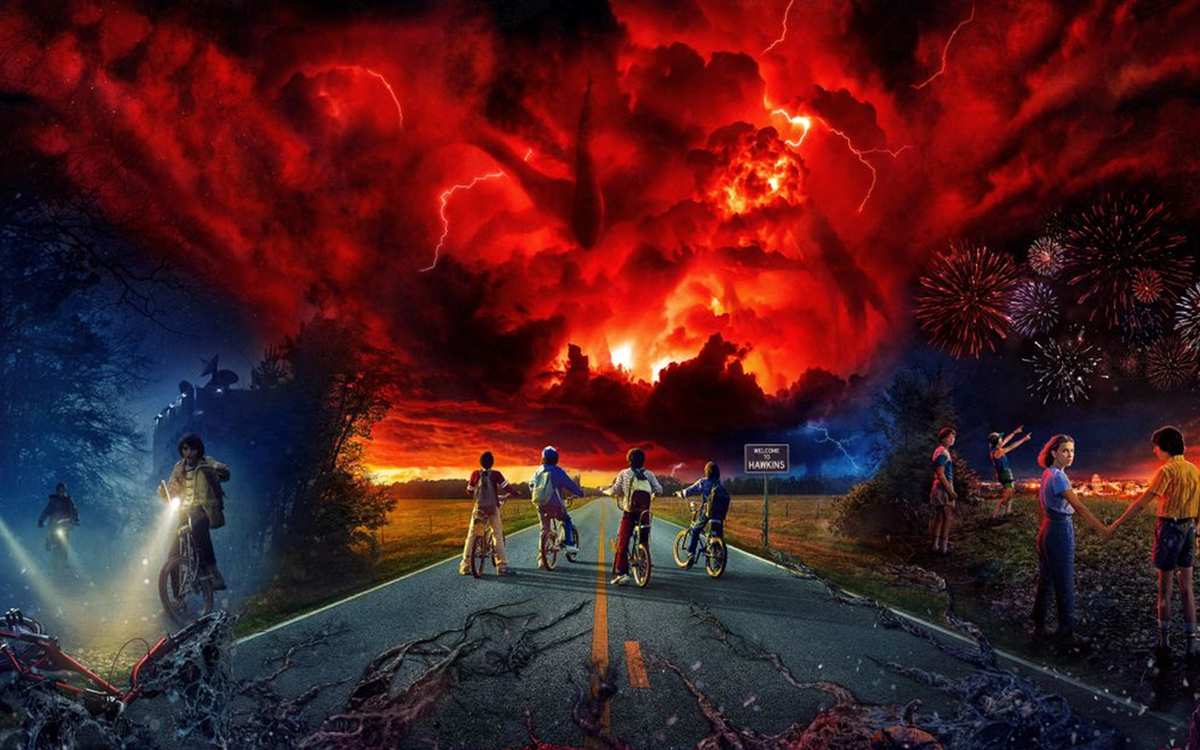 Постер сериала "Очень странные дела"