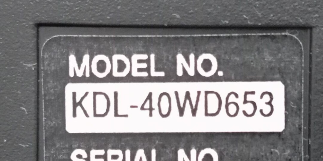 ТВ SONY KDL-40WD653. Не включается