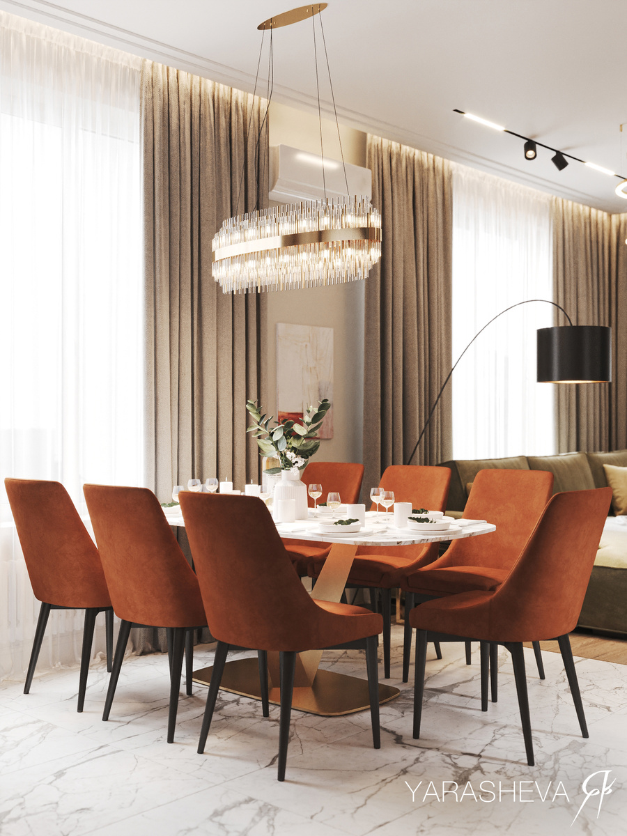 Дизайн интерьера Yarasheva Design Studio