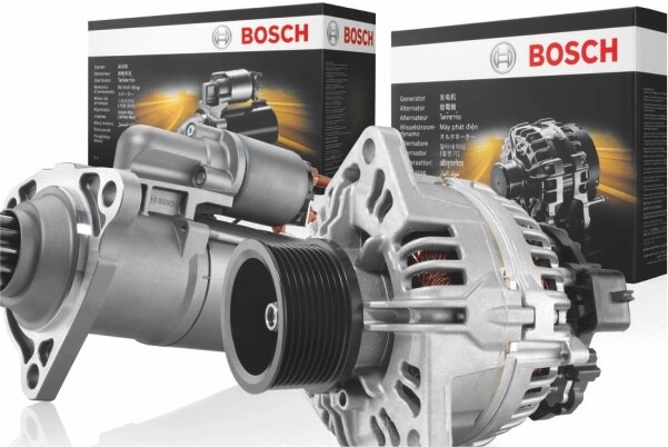 генератор и стартер фирмы "Bosch"