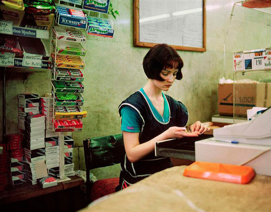 Кассирша 90-е