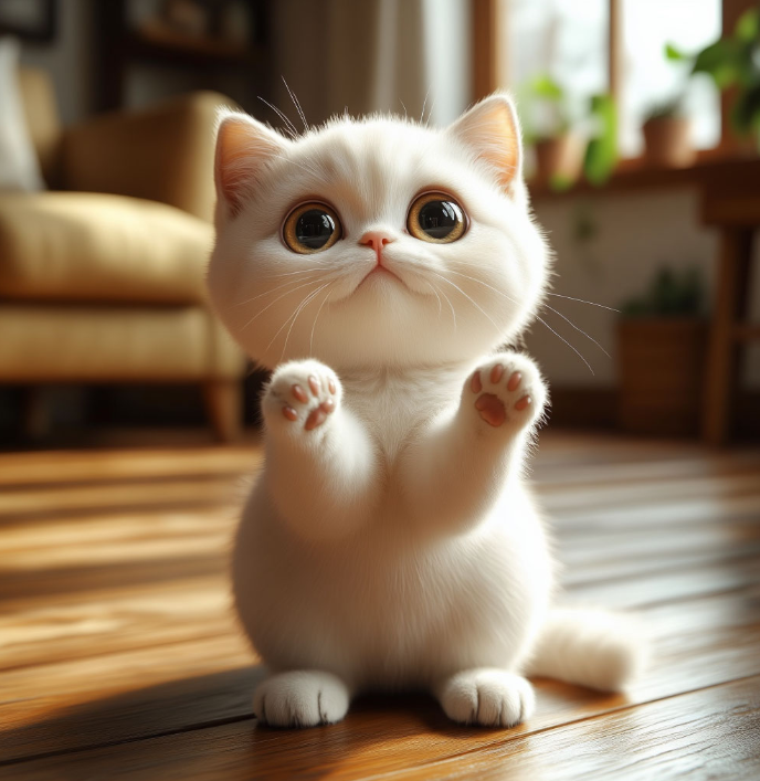 Сможете не угостить вкусняшкой в ответ на подобный взгляд?😏