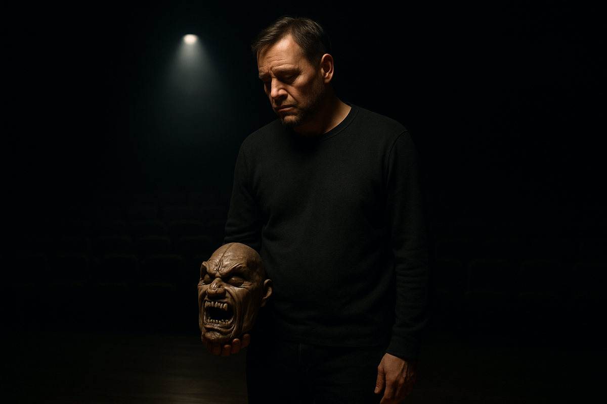 Вся жизнь — сцена. А у него в ней только одна роль, и аплодисменты звучат в пустом зале его души.