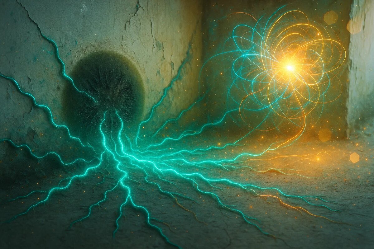 Решение главной проблемы космической экспансии было найдено там, где меньше всего ожидали — в эпицентре чернобыльской катастрофы. Радиотрофные грибы, питающиеся смертельной радиацией, стали ключом к созданию живых щитов для марсианских миссий. Как природа нашла ответ там, где люди потерпели поражение? Читайте в статье!