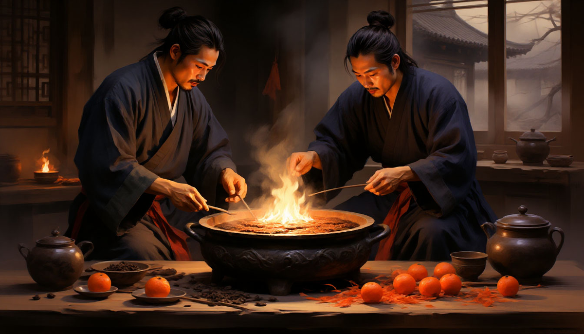 Кулинарное чудо. Считай, суп. Хотя картинка, полагаю, несколько утрирует происходящее :)