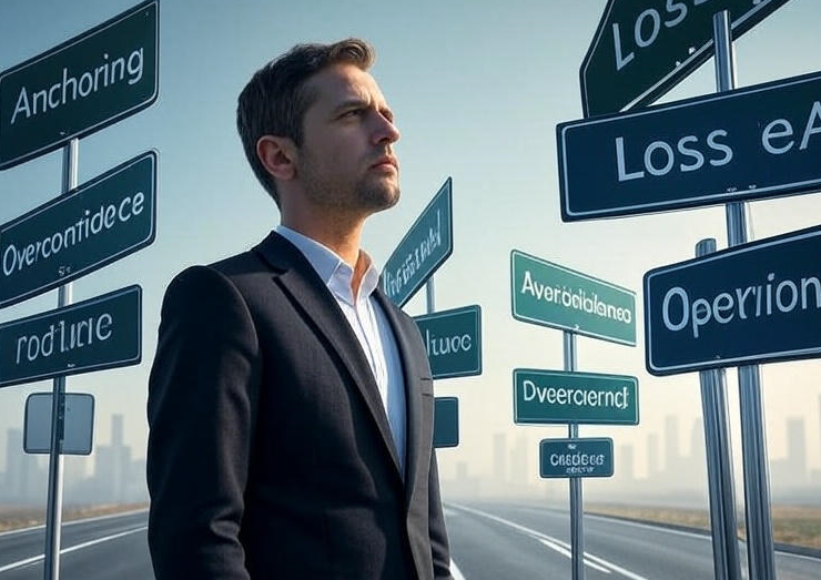 Когнитивные искажения в финансовом поведении - эффект якоря, самоуверенность, избегание потерь