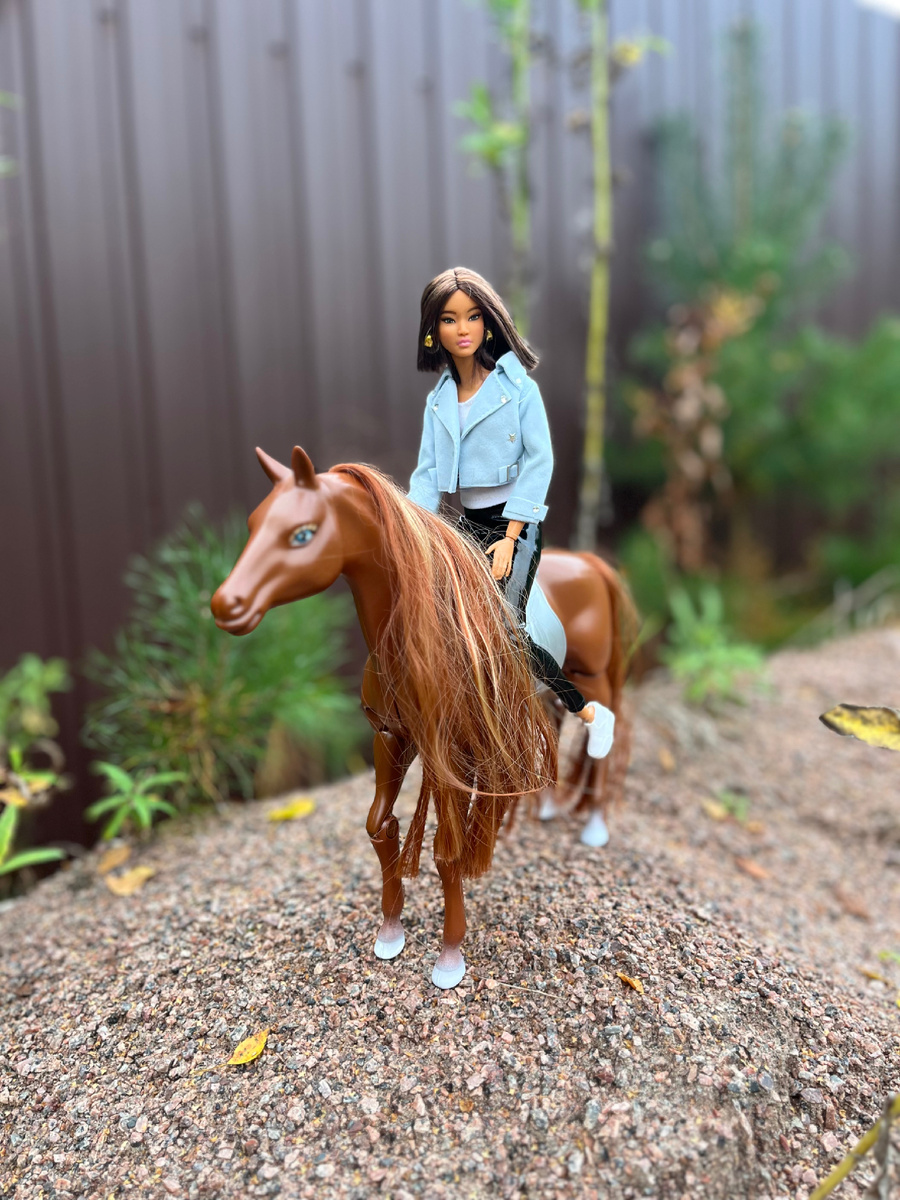 Саранай и лошадь Мокка