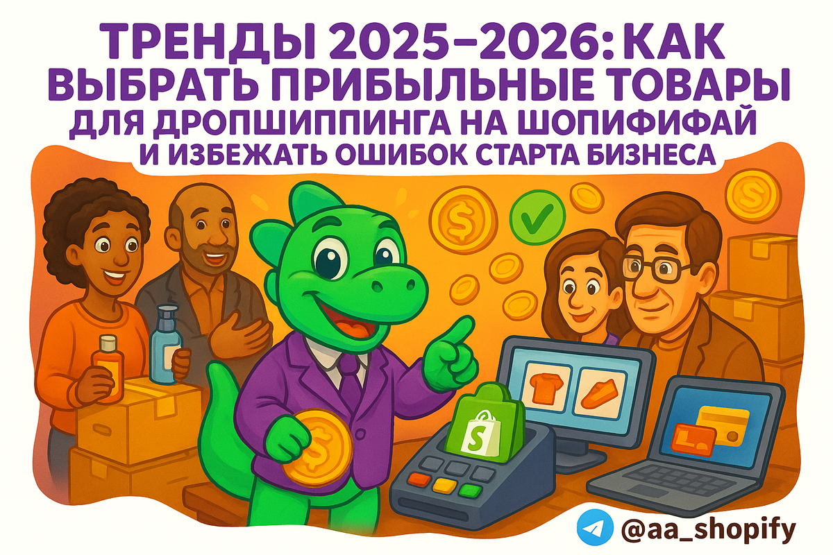   Тренды 2025-2026: как выбрать прибыльные товары для дропшиппинга на Шопифай и избежать ошибок старта бизнеса aa_ecom