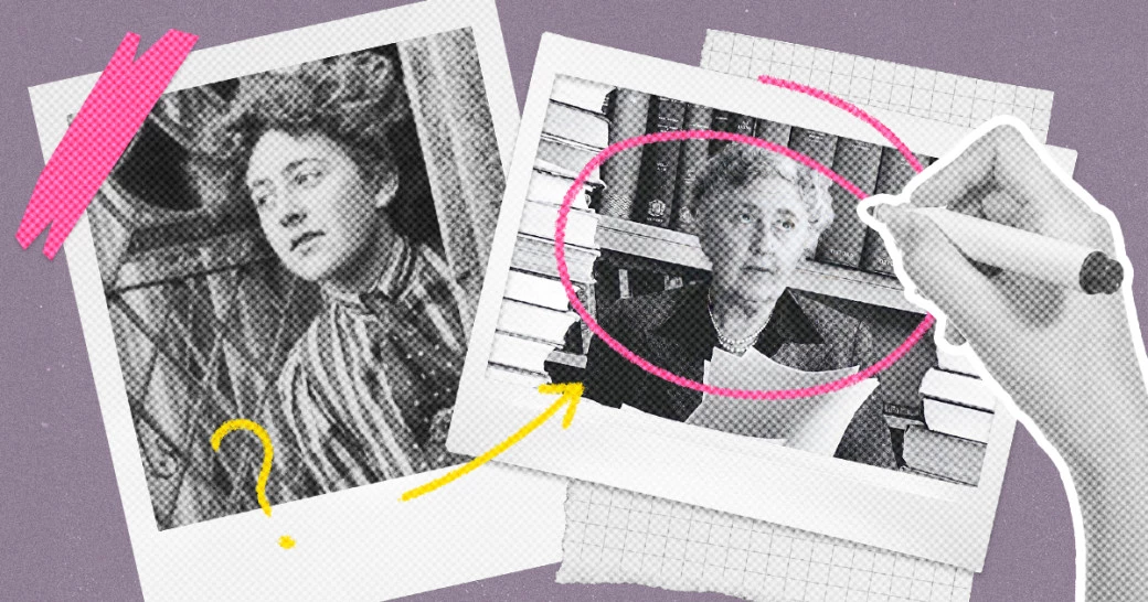 Коллаж с фото: общественное достояние | с официального сайта agathachristie.com