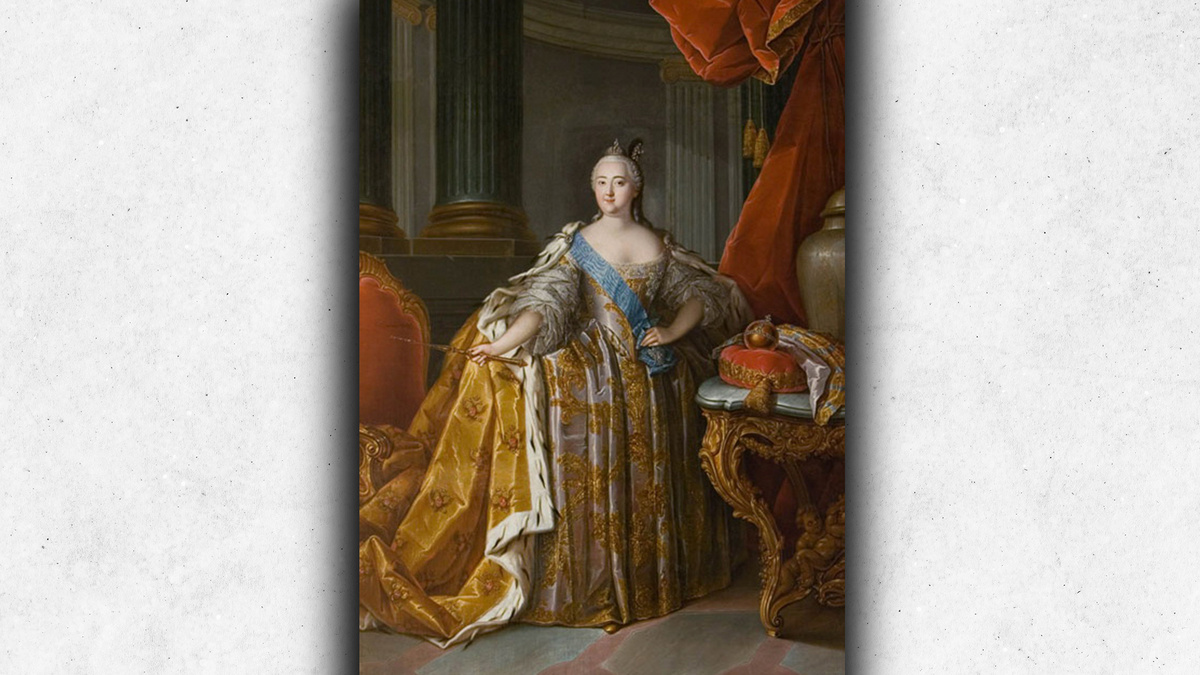 Генрих Бухгольц - Портрет императрицы Елизаветы Петровны. Источник: https://clck.ru/3PFLmF →