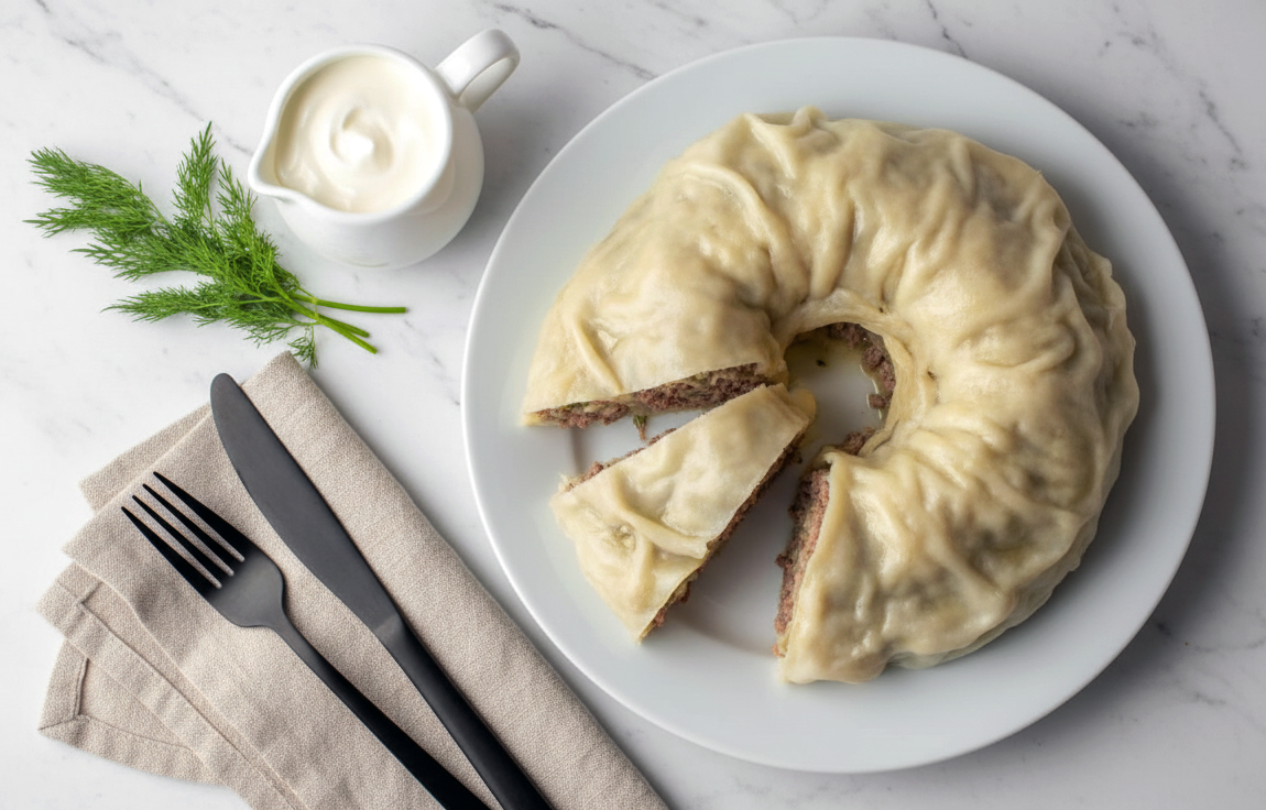 Кето-рулет "Ленивые Хинкали"!