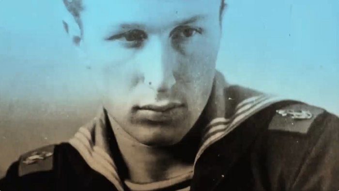 Ким Цаголов во время службы на флоте