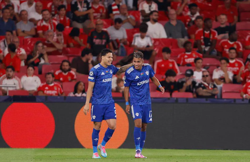 "Карабах" стартовал в Лиге чемпионов с гостевой победы над "Бенфикой". Фото: УЕФА