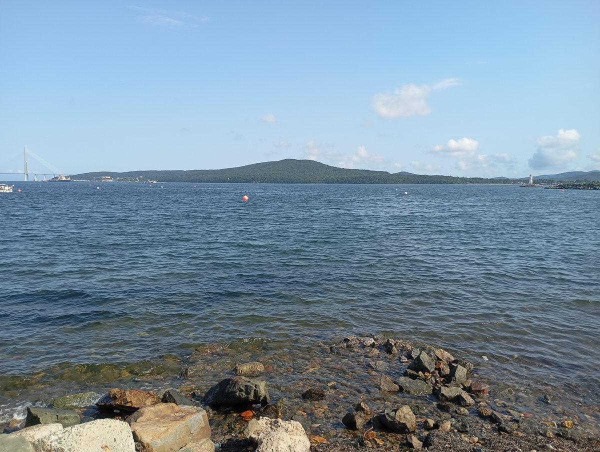 Японское море, в котором работал "Кречет". Фото автора.