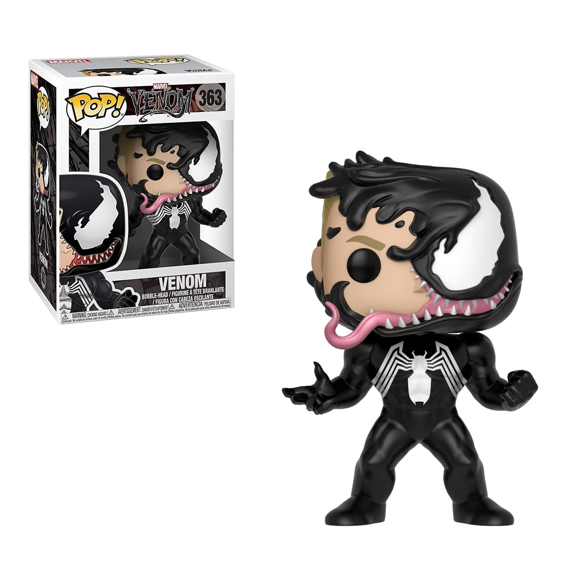 Funko POP! Bobble: Marvel: Marvel Venom: Venom Eddie Brock