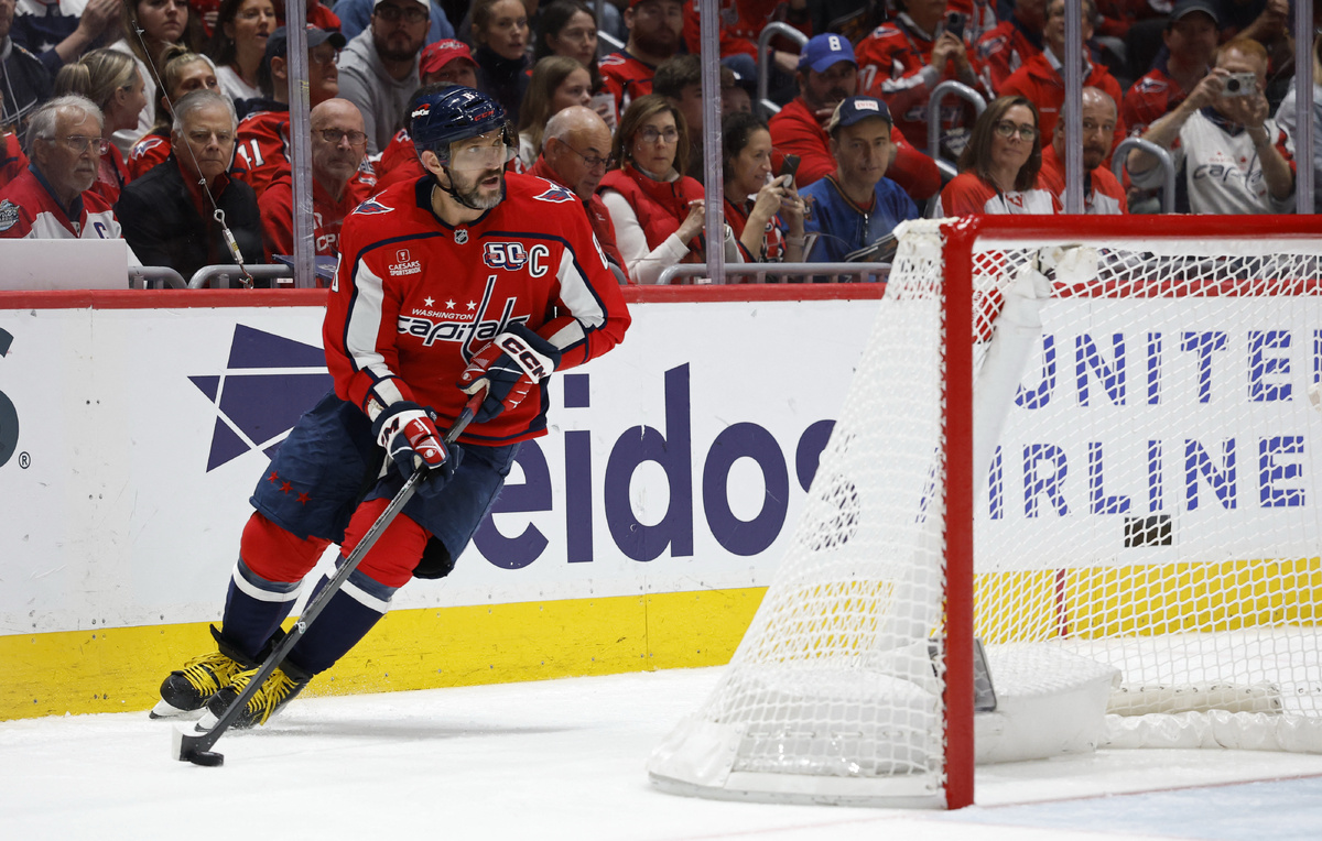    Нападающий "Вашингтона" Александр Овечкин  Geoff Burke-Imagn Images via Reuters Connect